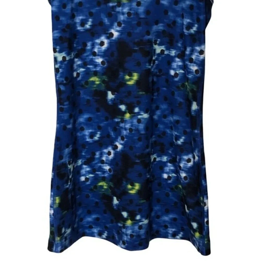 Lululemon‎ Cool Racerback Tank Top Windy Blooms Sapphire Size 4 Floral Print